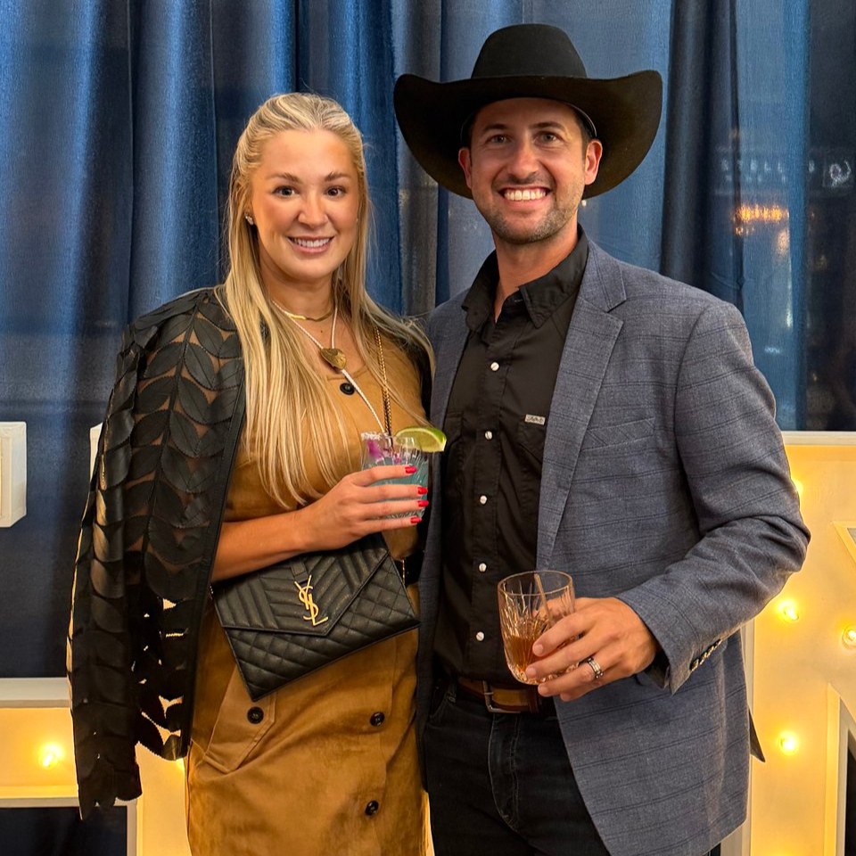 Michael and Stormie Bass at a SERHANT. event